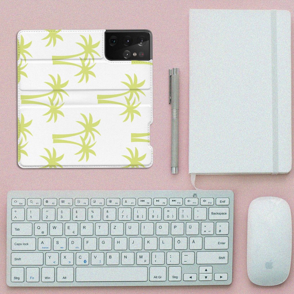 Samsung Galaxy S21 Ultra Smart Cover Palmtrees - B2C Telecom