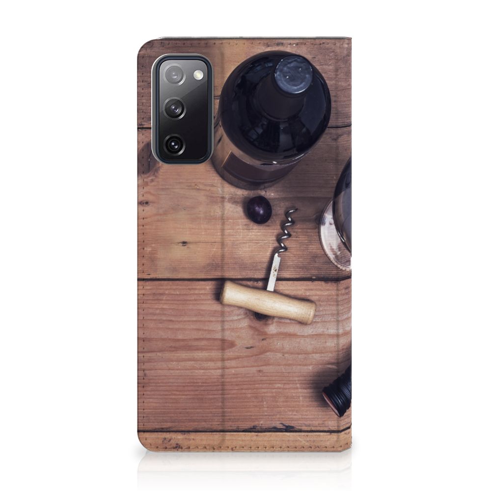 Samsung Galaxy S20 FE Flip Style Cover Wijn - B2C Telecom