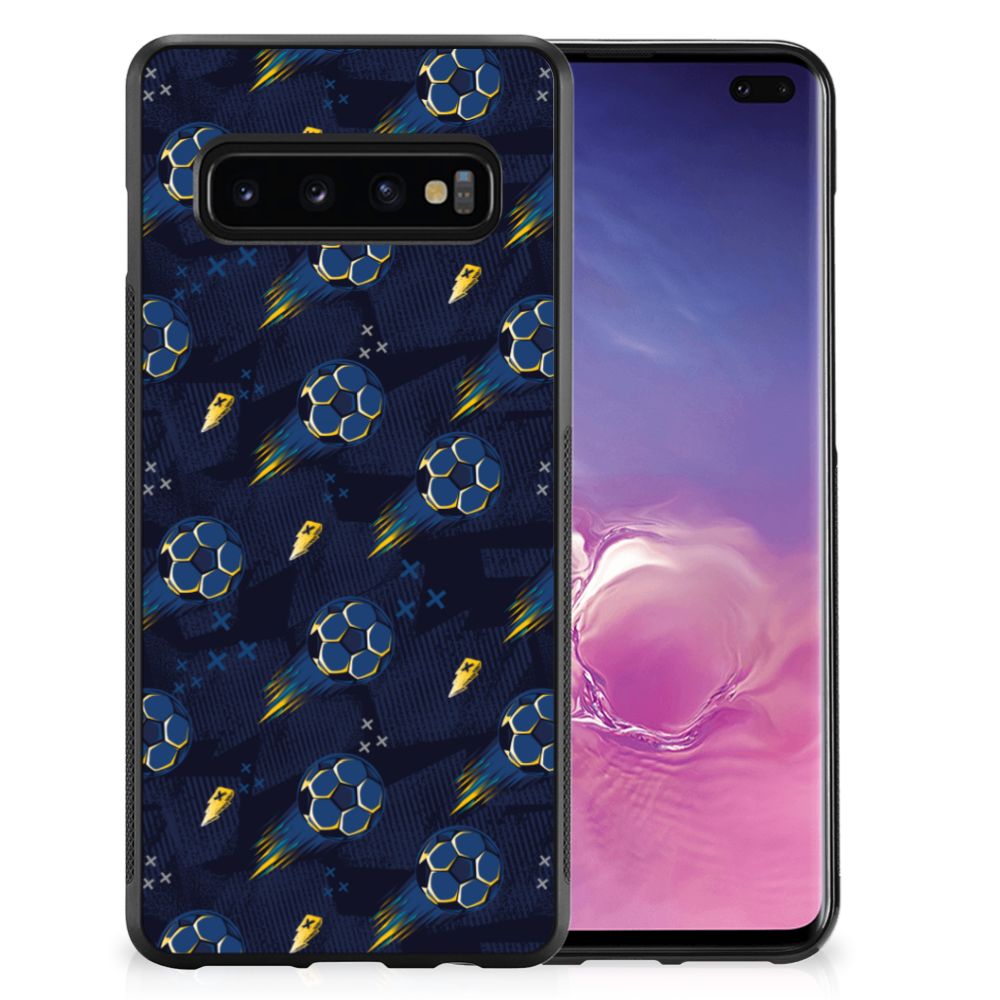 Bumper Case voor Samsung Galaxy S10+ Voetbal