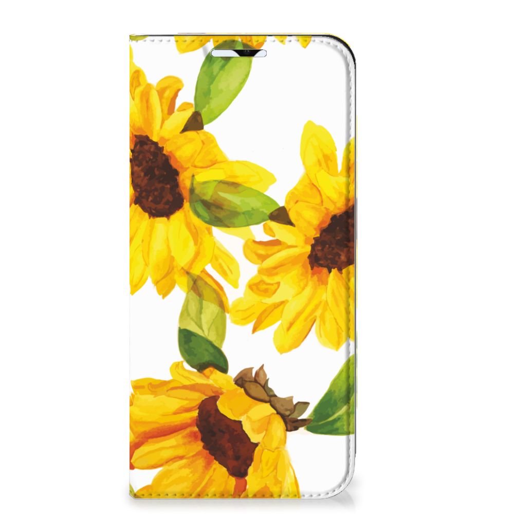 Smart Cover voor Samsung Galaxy A23 Zonnebloemen - B2C Telecom