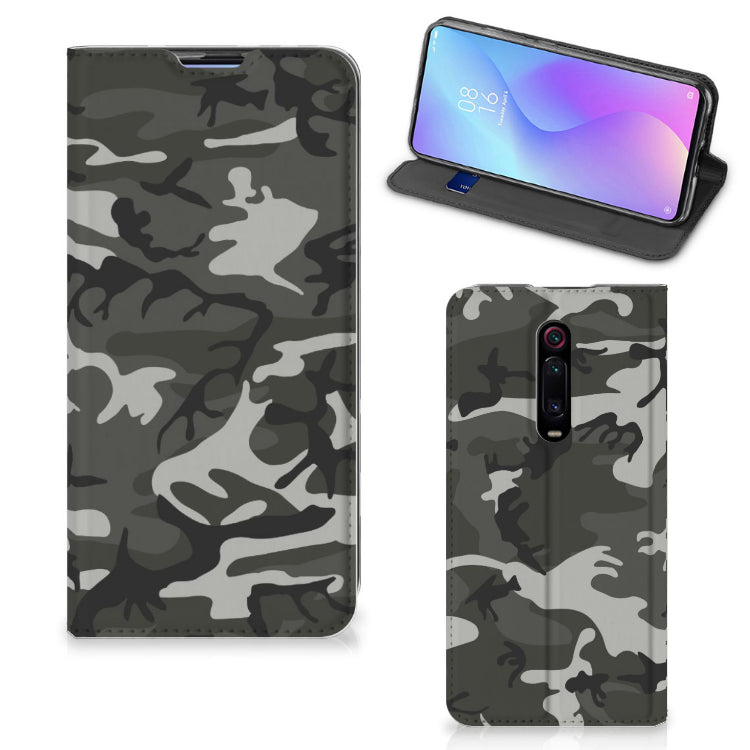 Xiaomi Mi 9T Pro Hoesje met Magneet Army Light