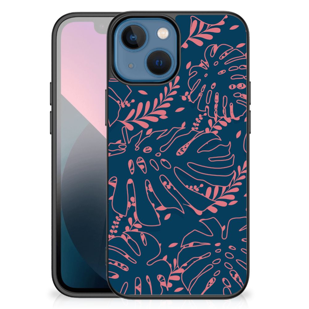 Apple iPhone 13 mini Bloemen Hoesje Palm Leaves