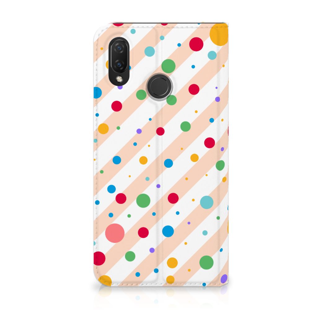 Huawei P Smart Plus Hoesje met Magneet Dots