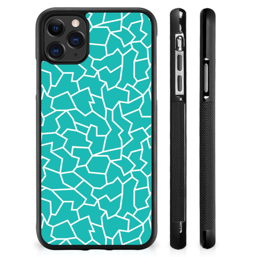 Apple iPhone 11 Pro Max Case Cracks Blue B2C Telecom