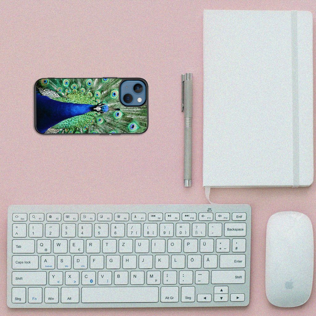 Apple iPhone 13 mini Dierenprint Telefoonhoesje Pauw B2C Telecom