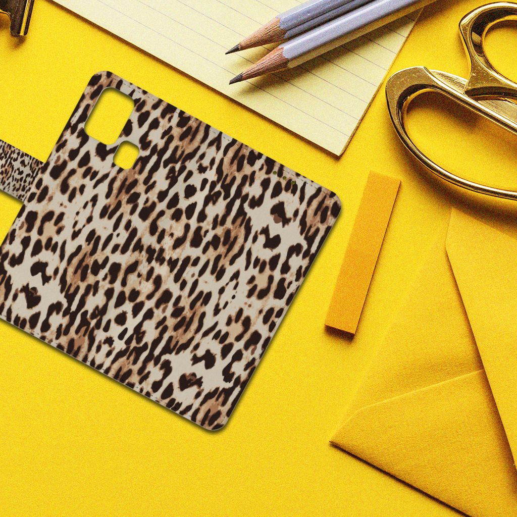 Samsung Galaxy M31 Telefoonhoesje met Pasjes Leopard