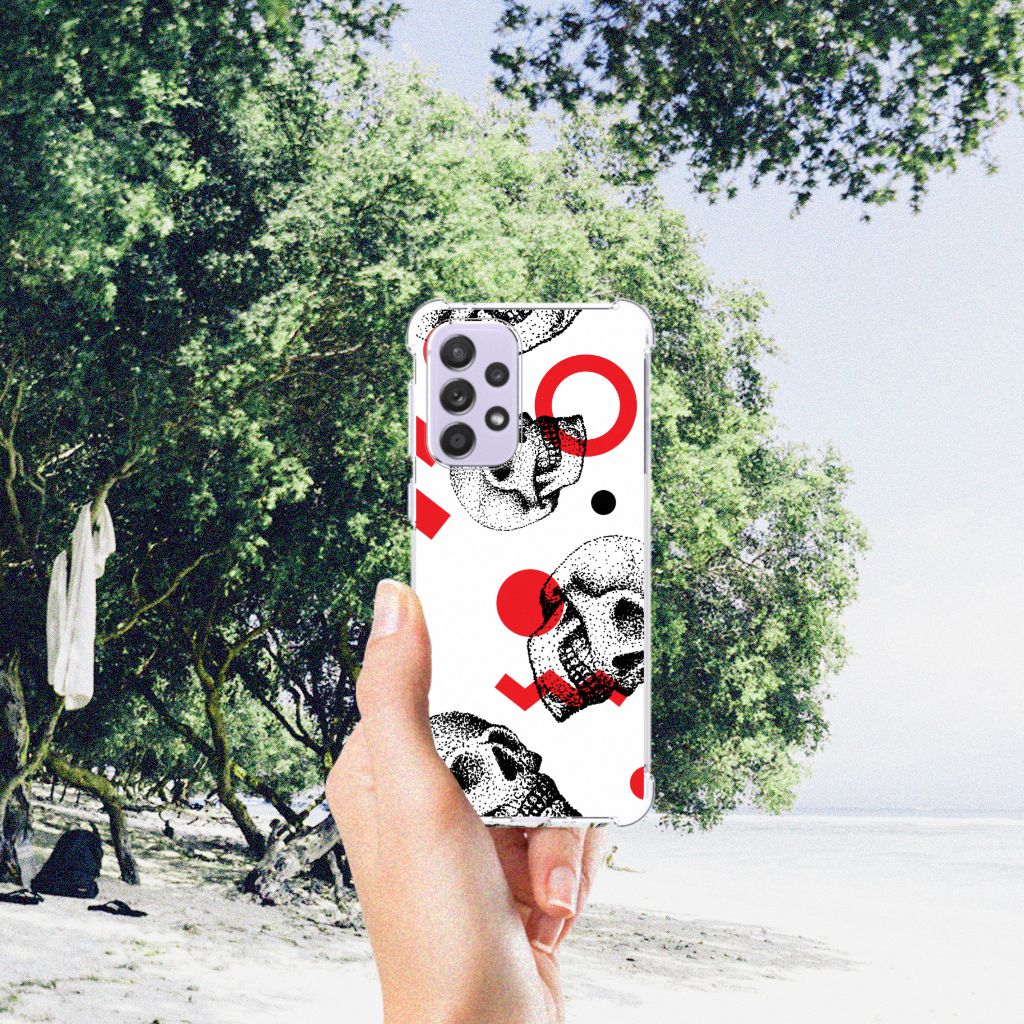 Extreme Case Samsung Galaxy A33 Skull Red B2C Telecom