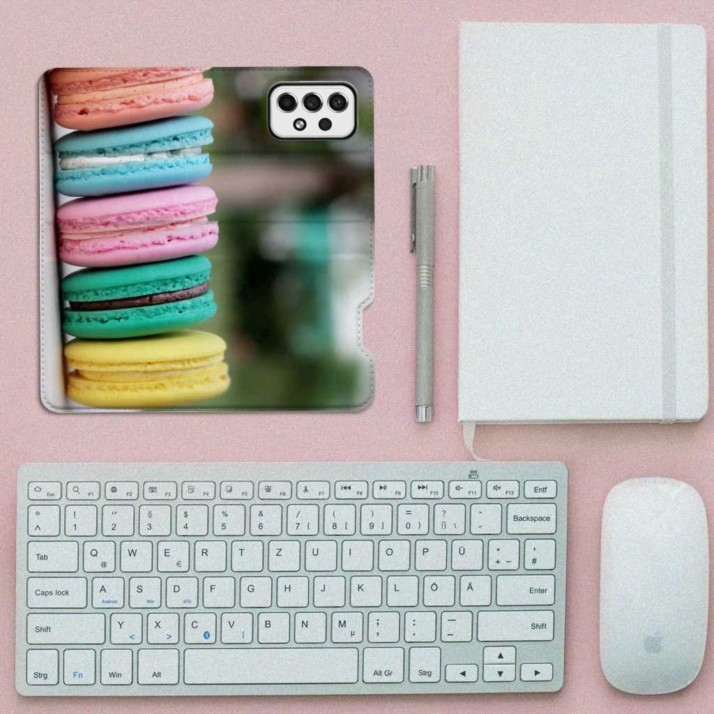 Samsung Galaxy A73 Flip Style Cover Macarons - B2C Telecom