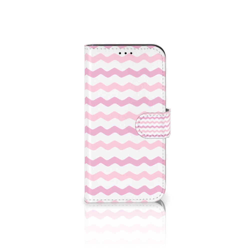 iPhone 13 Pro Telefoon Hoesje Waves Roze