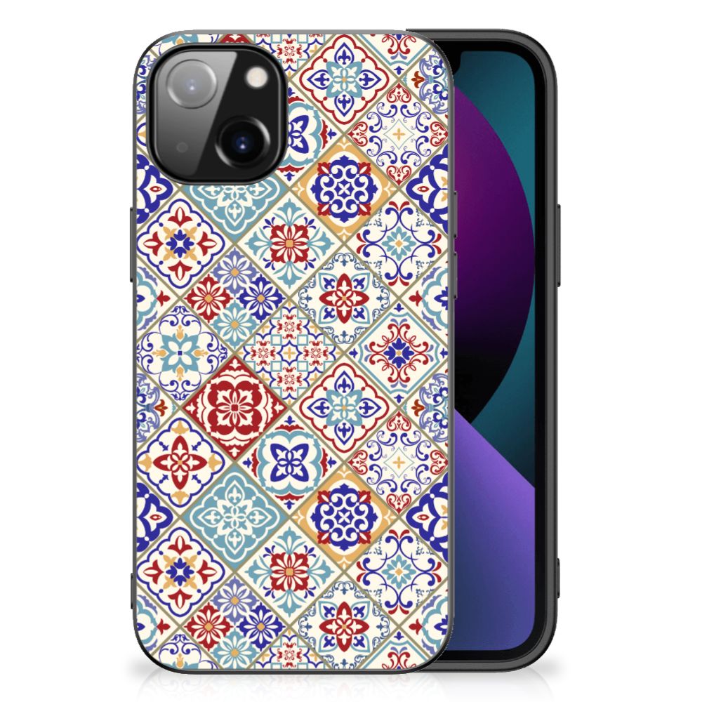 Apple iPhone 13 Marmeren Print Telefoonhoesje Tiles Color B2C Telecom