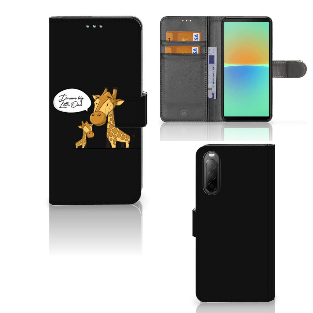 Sony Xperia 10 IV Leuk Hoesje Giraffe