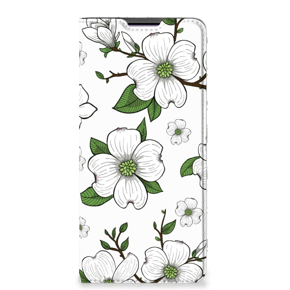 Motorola Edge 30 Pro Smart Cover Dogwood Flowers - B2C Telecom