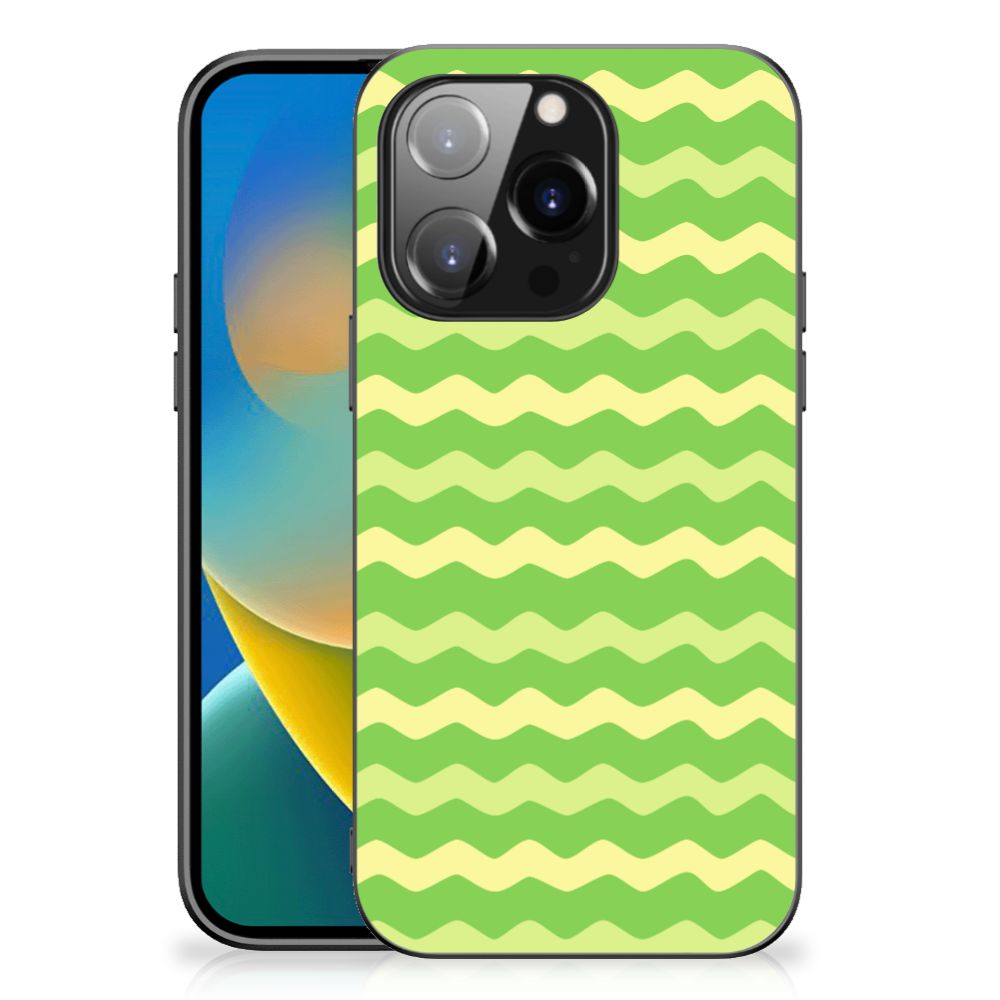 iPhone 14 Pro Back Case Waves Green B2C Telecom