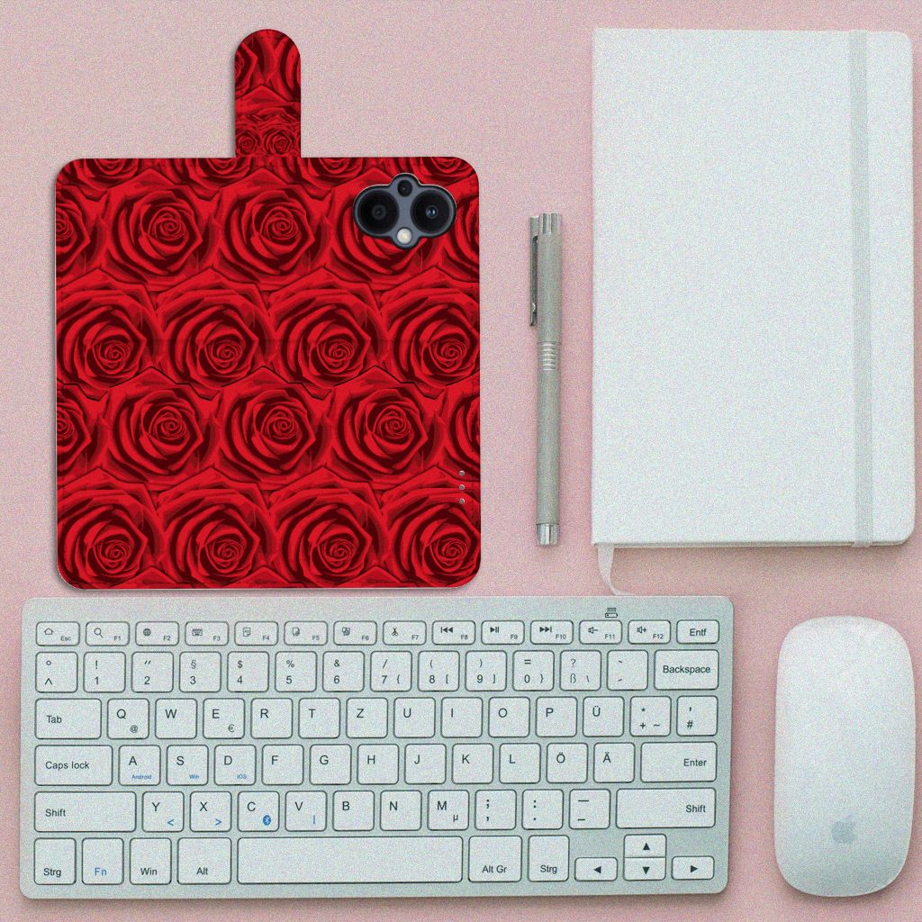 OPPO Reno 8 Lite | OnePlus Nord N20 Hoesje Red Roses
