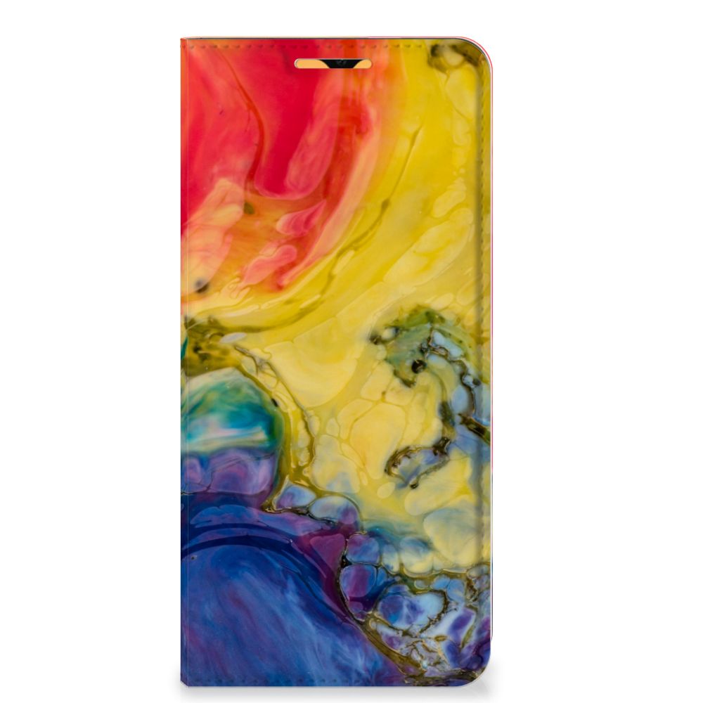 Bookcase OPPO A15 Watercolor Dark - B2C Telecom