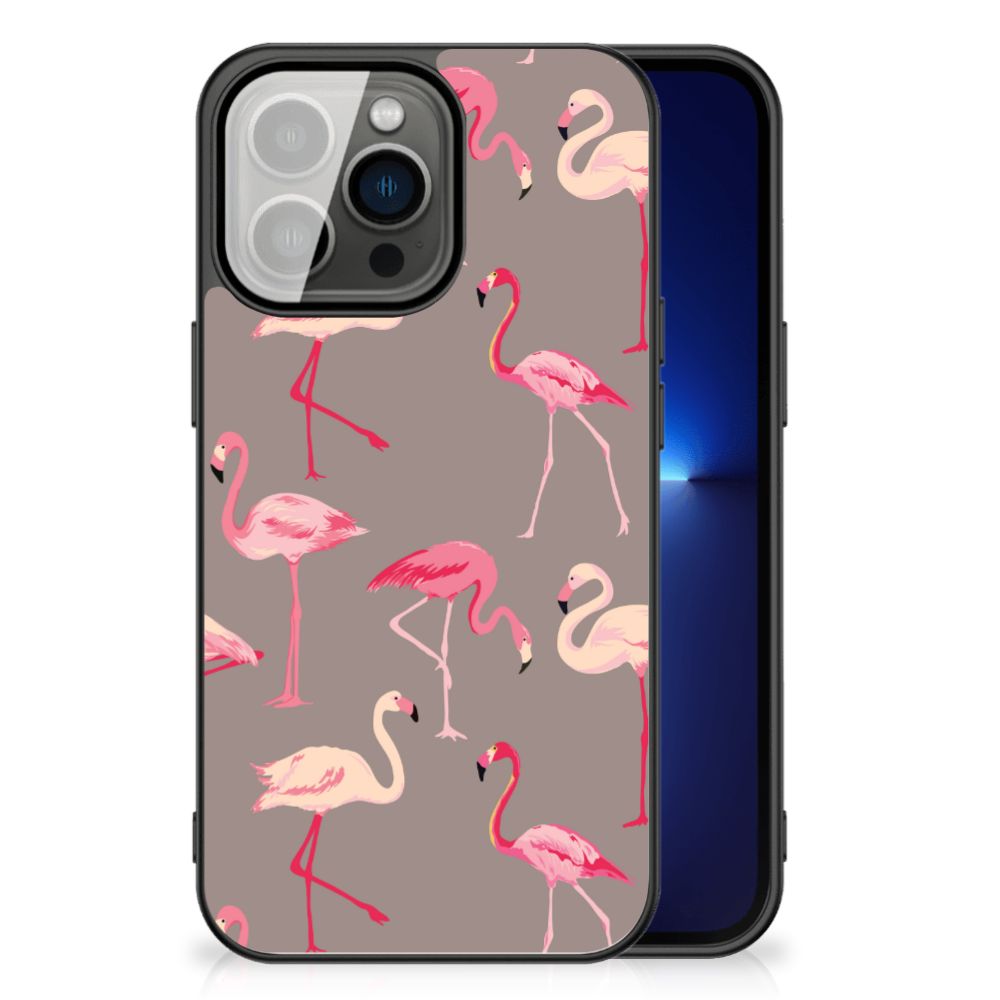 iPhone 13 Pro Dierenprint Telefoonhoesje Flamingo B2C Telecom