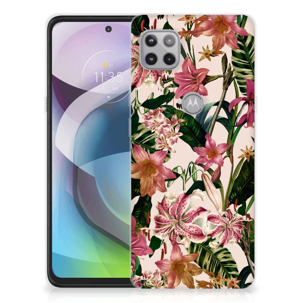 Motorola Moto G 5G TPU Case Flowers