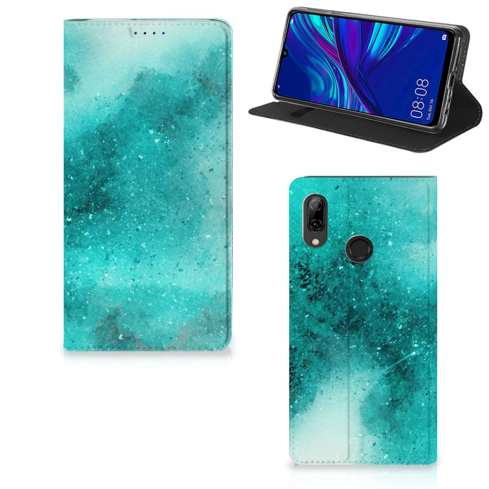 Bookcase Huawei P Smart (2019) Painting Blue