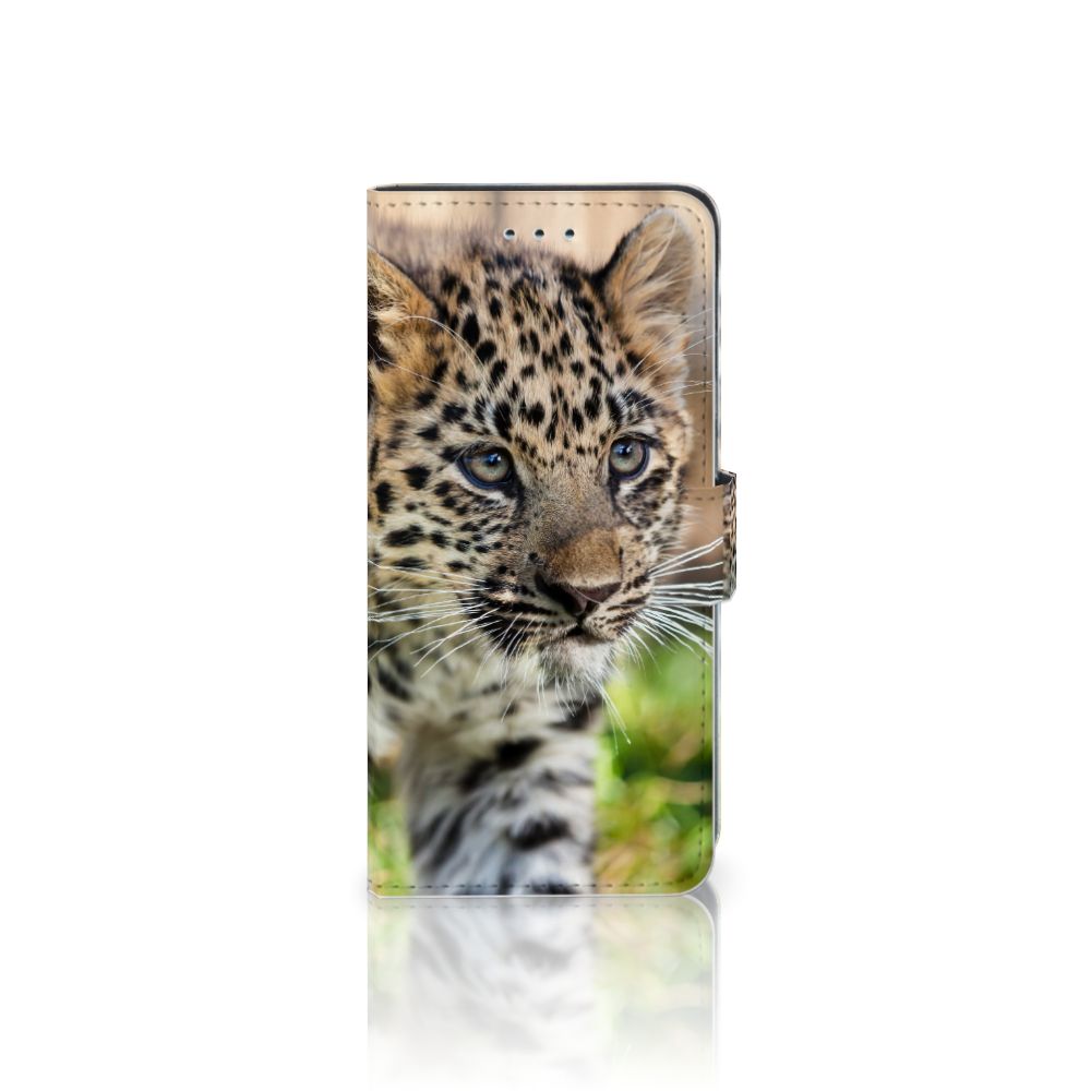 Xiaomi Redmi K20 Pro Telefoonhoesje met Pasjes Baby Luipaard