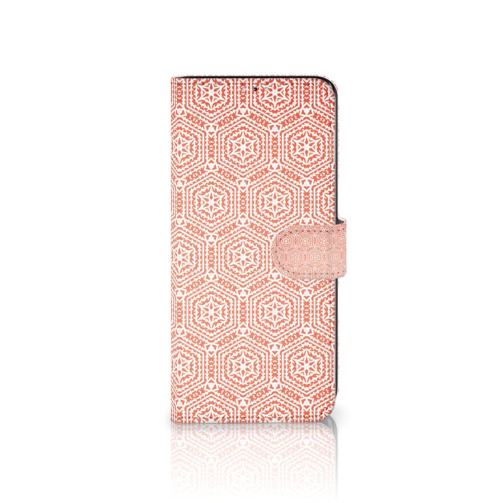 Samsung Galaxy Note 20 Telefoon Hoesje Pattern Orange