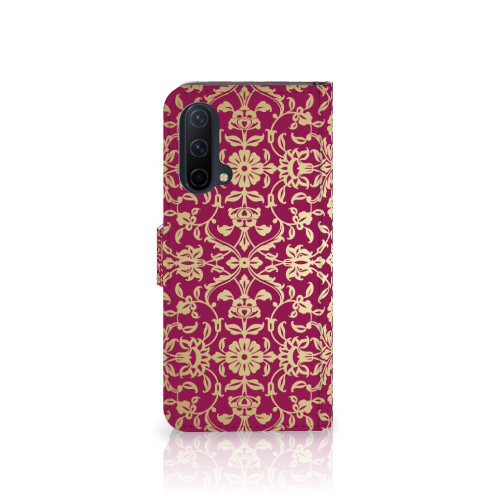 Wallet Case OnePlus Nord CE 5G Barok Pink