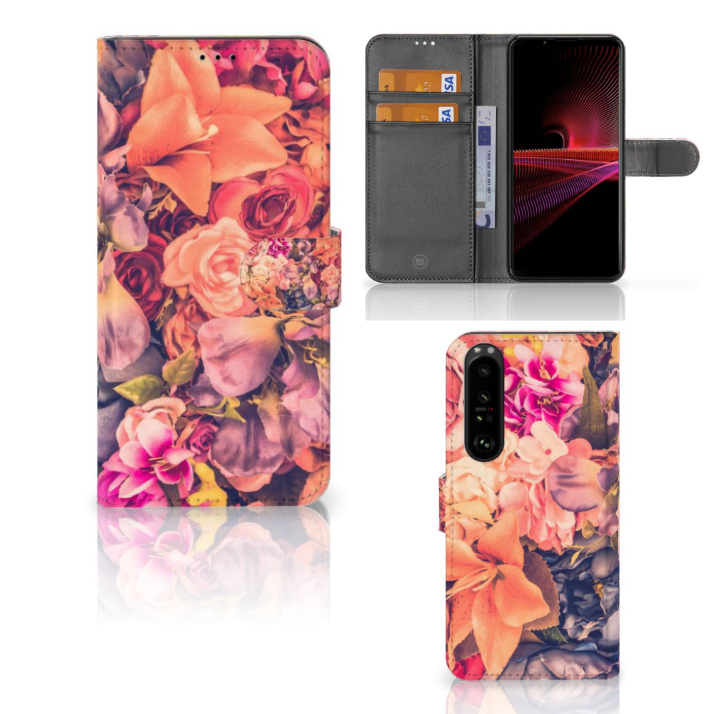 Sony Xperia 1 III Hoesje Bosje Bloemen