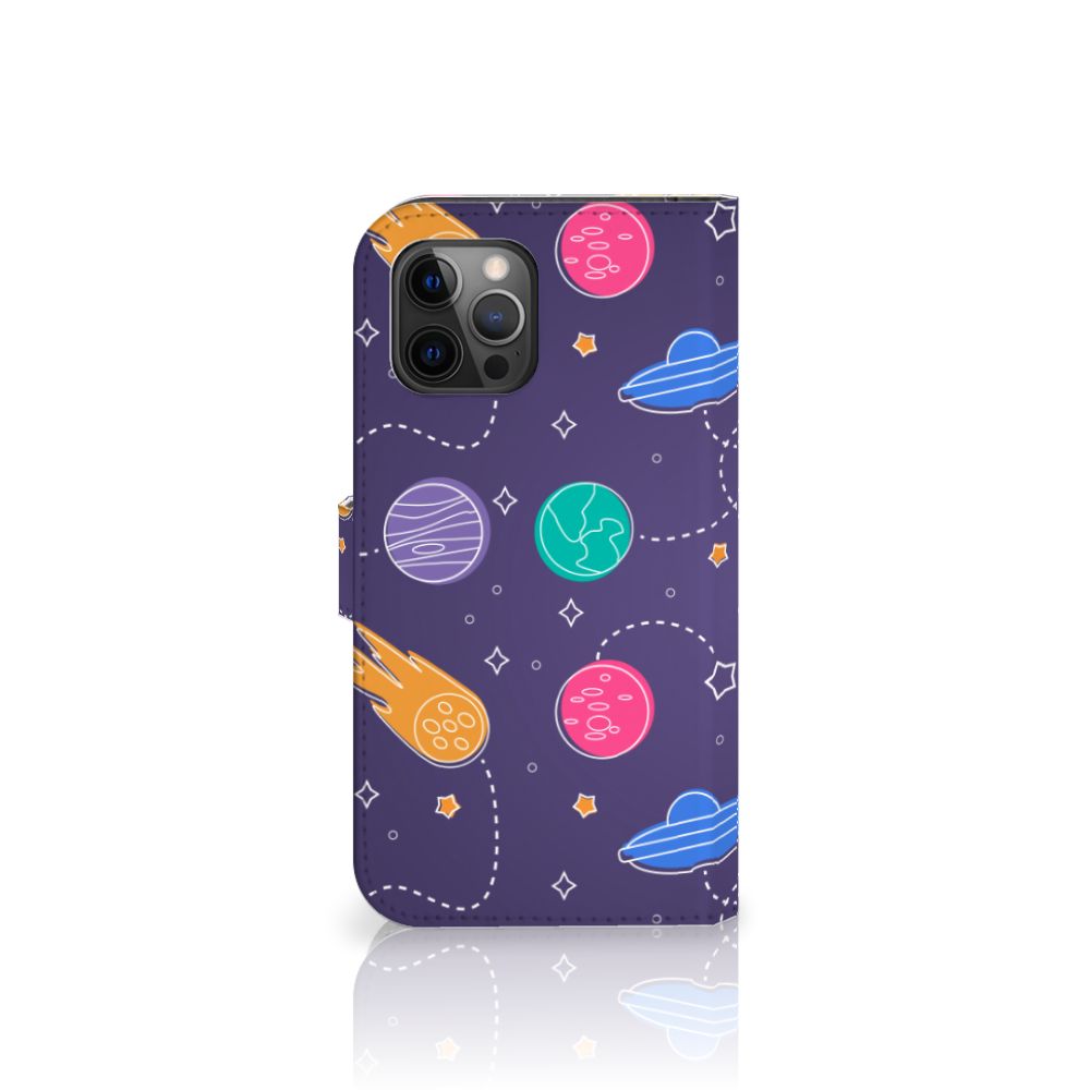 Apple iPhone 12 Pro Max Wallet Case met Pasjes Space