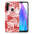 Silicone Back Case Xiaomi Redmi Note 8T Angel Skull Rood