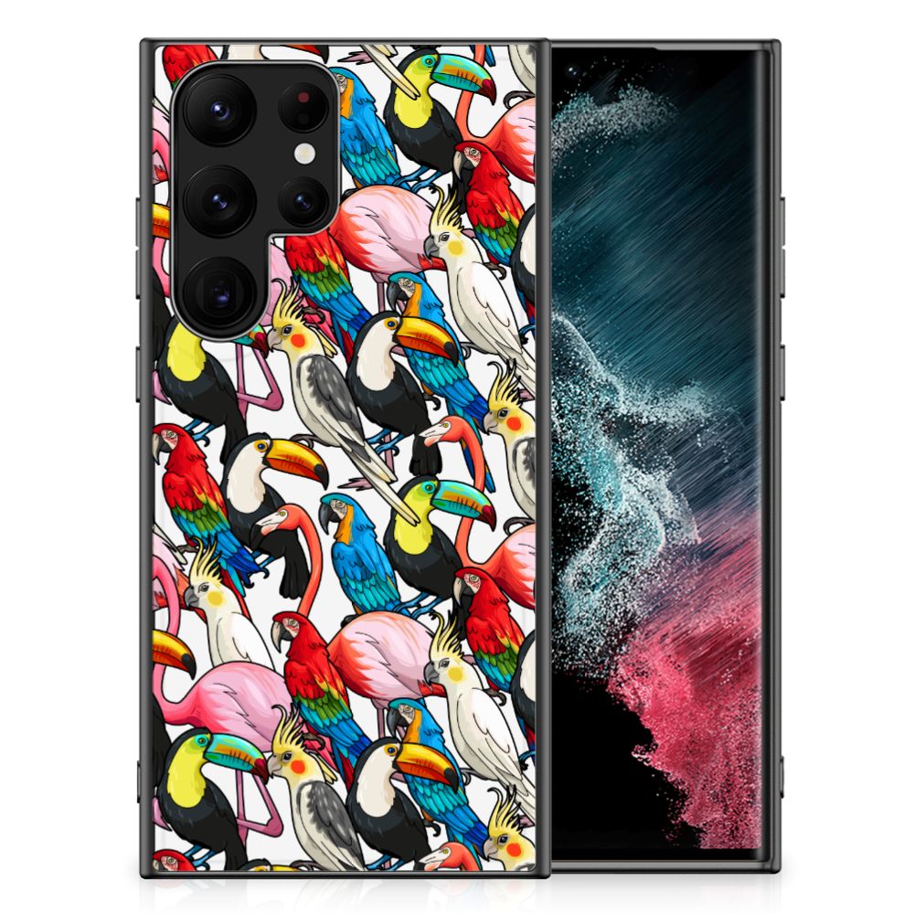 Samsung Galaxy S23 Ultra Dierenprint Telefoonhoesje Birds