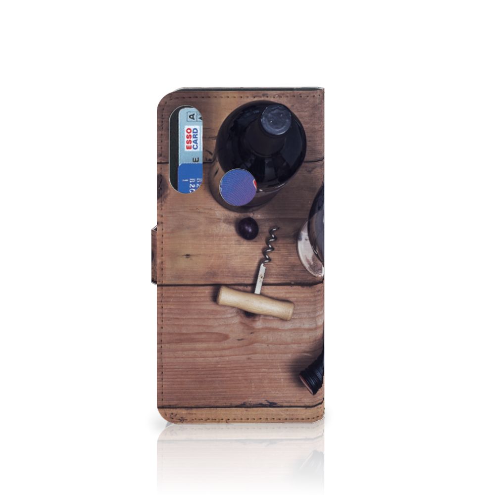 Alcatel 1S 2020 Book Cover Wijn