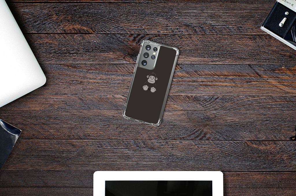 Samsung Galaxy S21 Ultra Stevig Bumper Hoesje Gorilla B2C Telecom