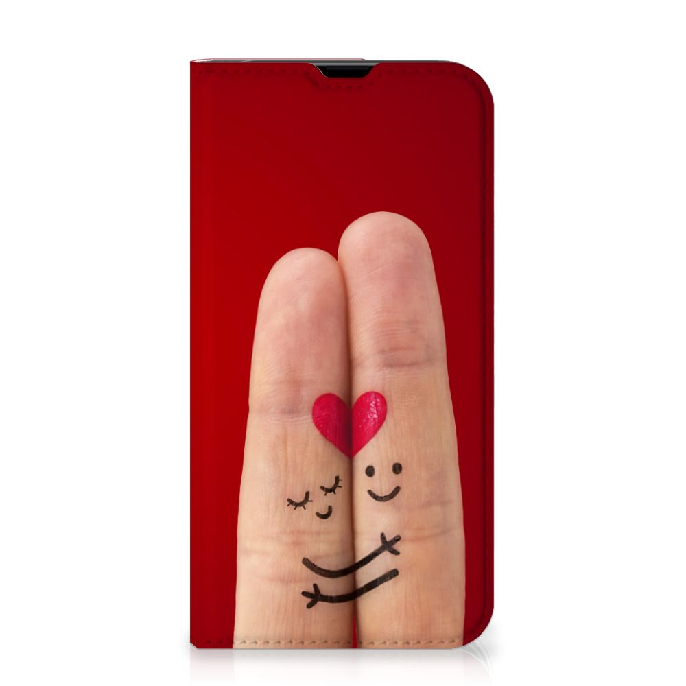 iPhone 13 Pro Hippe Standcase Liefde - Origineel Romantisch Cadeau - B2C Telecom