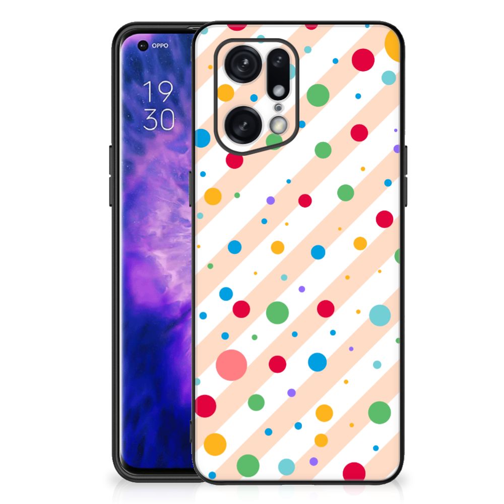 OPPO Find X5 Pro Back Case Dots