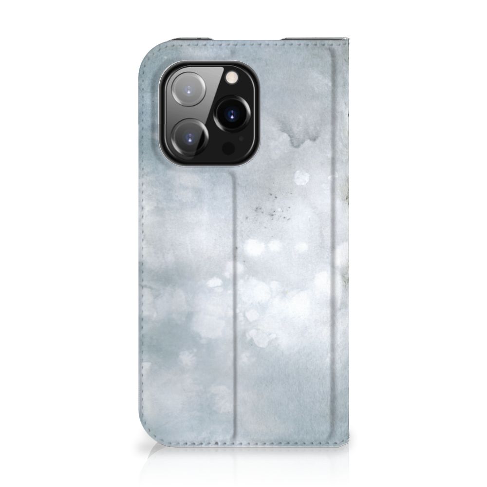 Bookcase iPhone 14 Pro Painting Grey