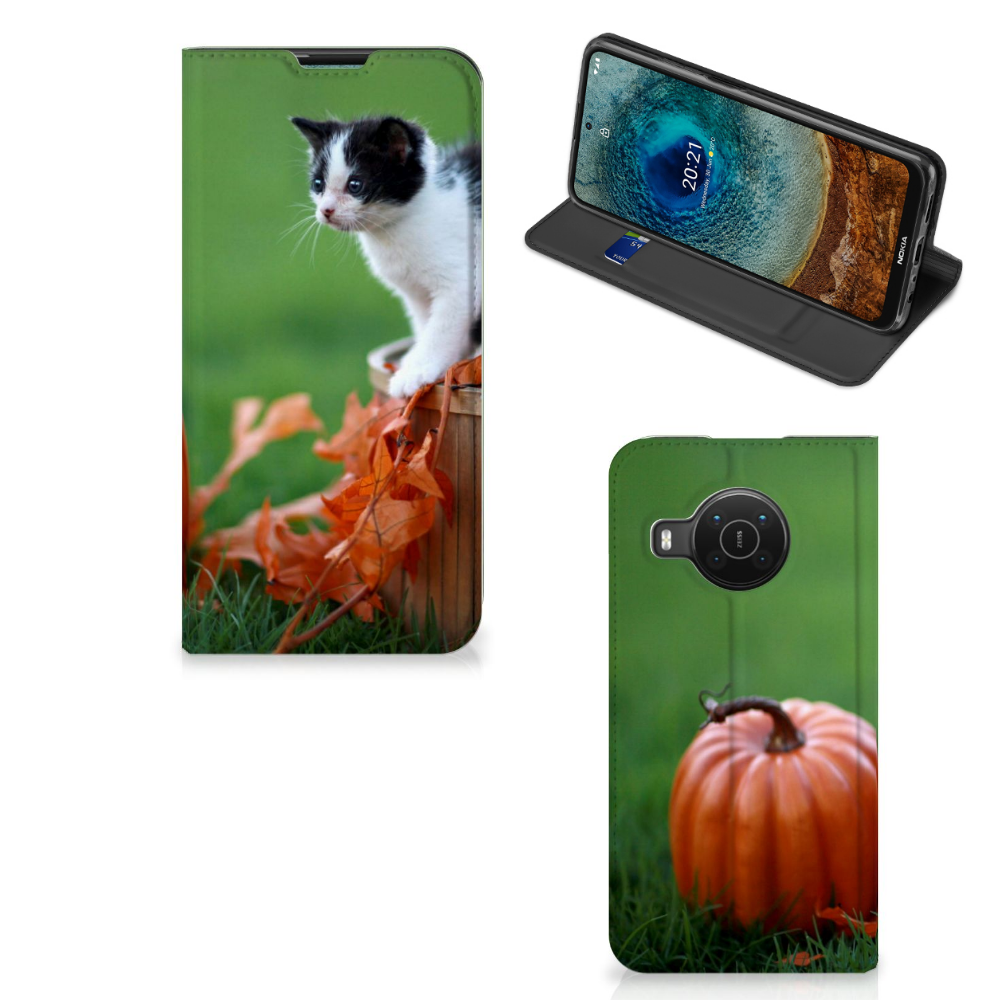 Nokia X20 | X10 Hoesje maken Kitten - B2C Telecom