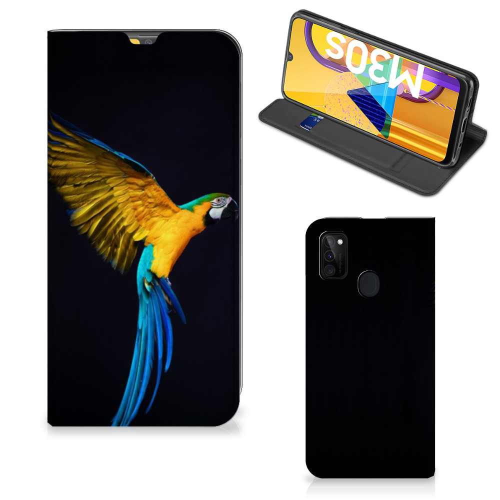 Samsung Galaxy M30s | M21 Hoesje maken Papegaai - B2C Telecom