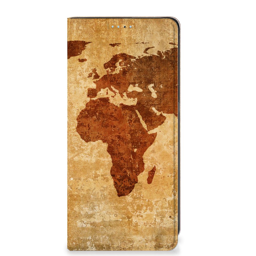 Xiaomi Redmi Note 11/11S Book Cover Wereldkaart