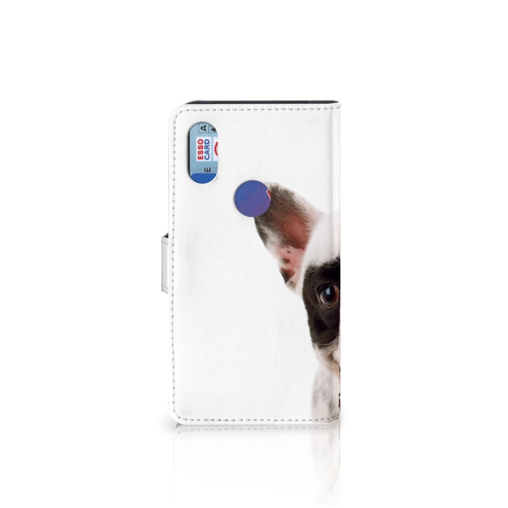Xiaomi Mi Mix 2s Telefoonhoesje met Pasjes Franse Bulldog