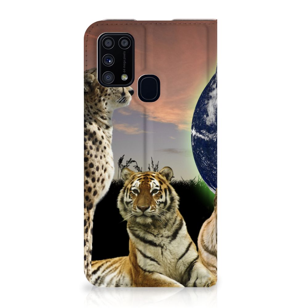 Samsung Galaxy M31 Hoesje maken Roofdieren - B2C Telecom