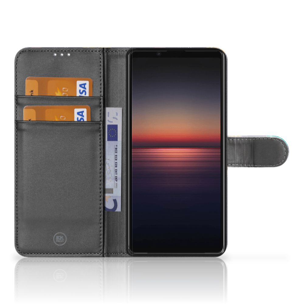 Sony Xperia 1 II Wallet Case met Pasjes Space