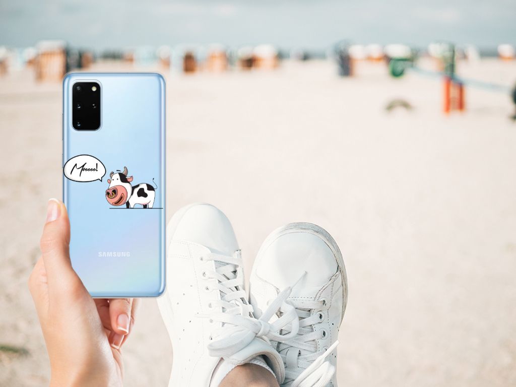 Samsung Galaxy S20 Plus Telefoonhoesje met Naam Cow B2C Telecom