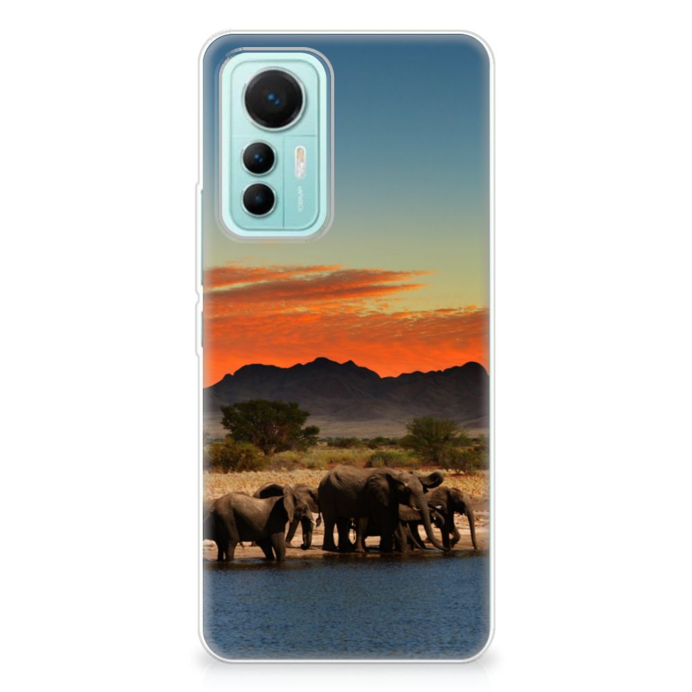 Xiaomi 12 Lite TPU Hoesje Olifanten B2C Telecom