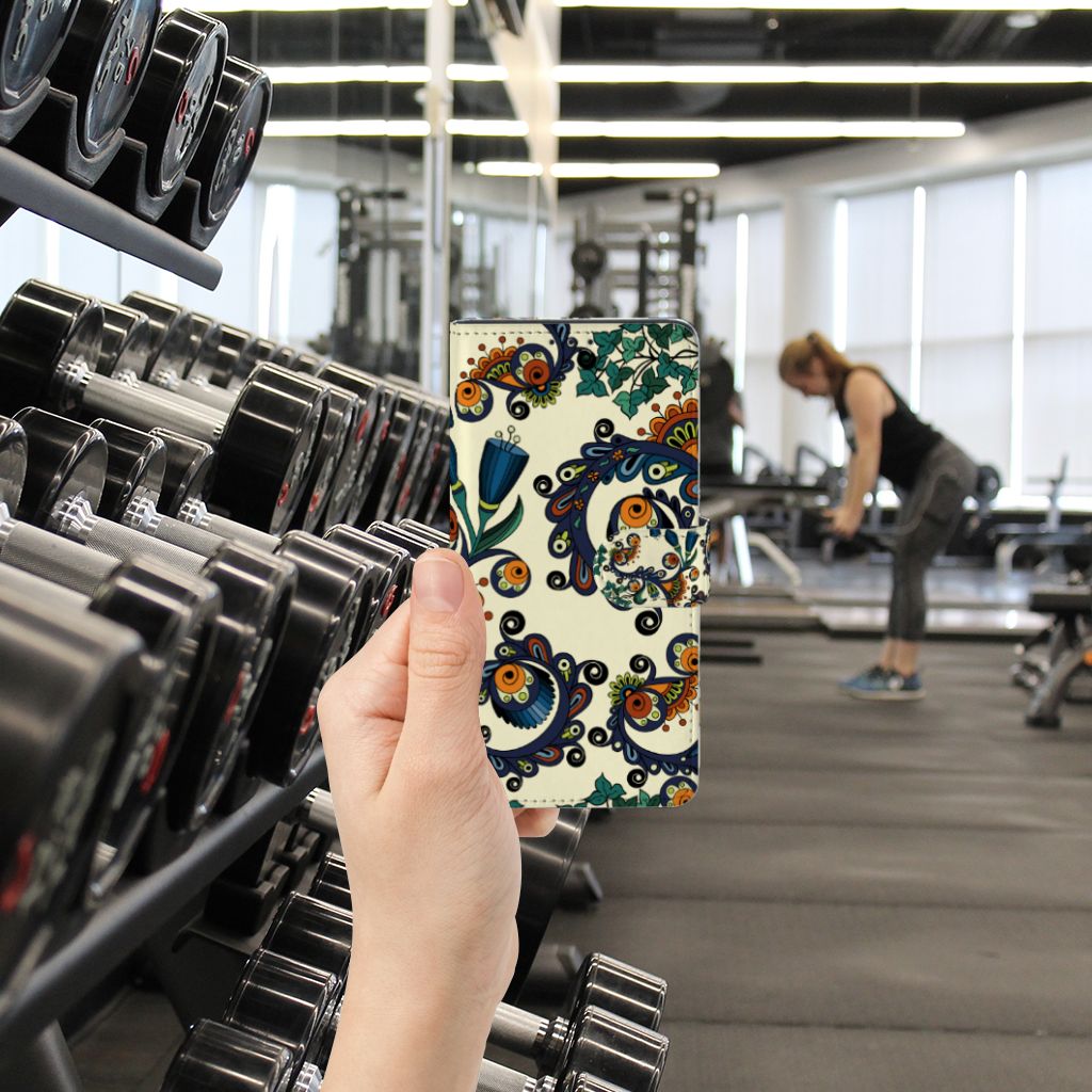 Wallet Case Samsung Xcover Pro Barok Flower