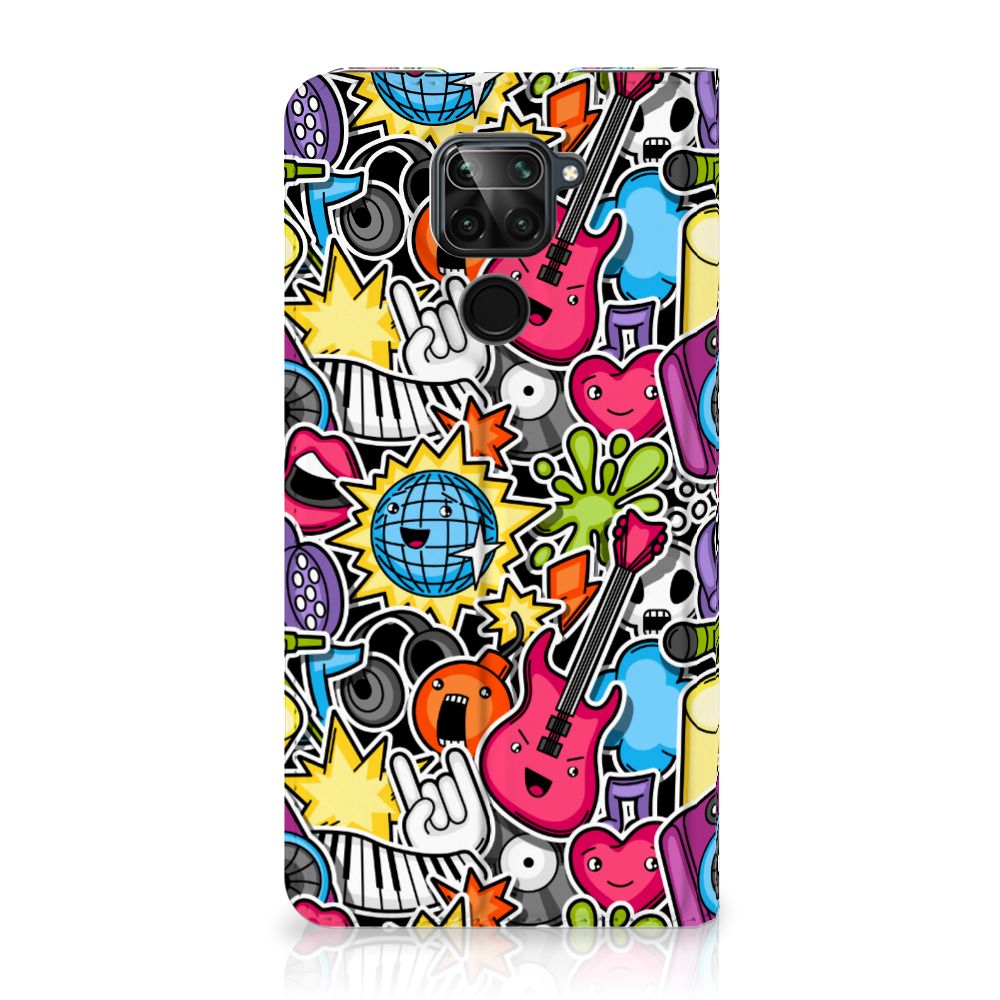 Xiaomi Redmi Note 9 Hippe Standcase Punk Rock - B2C Telecom