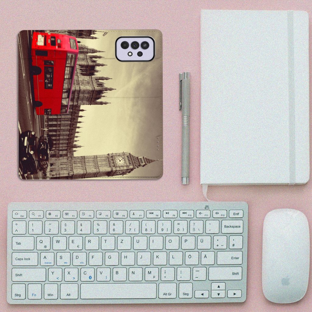Samsung Galaxy A33 5G Book Cover Londen - B2C Telecom