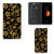 Apple iPhone 7 Plus | 8 Plus Smart Cover Gouden Bloemen