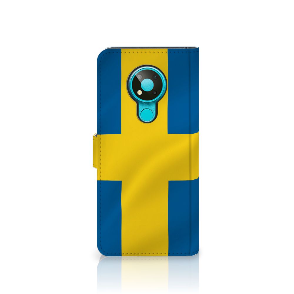 Nokia 3.4 Bookstyle Case Zweden