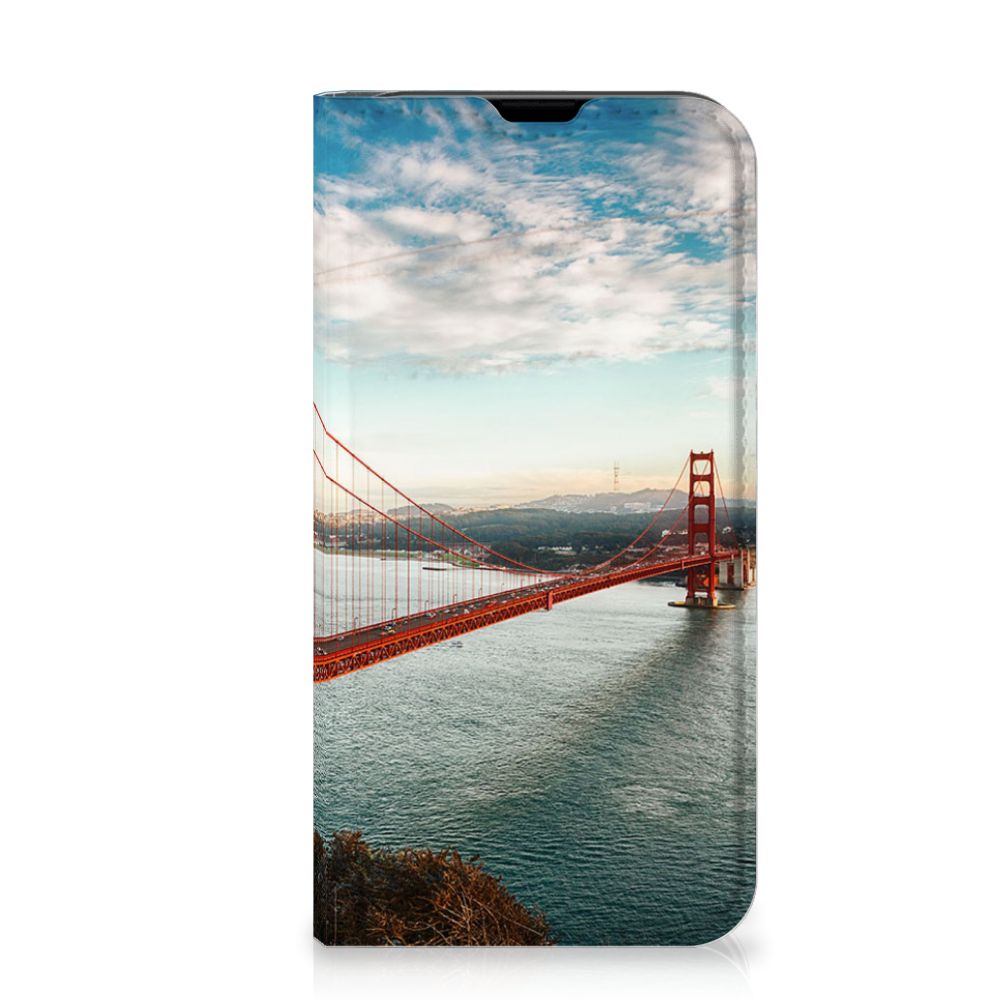 iPhone 13 Mini Book Cover Golden Gate Bridge - B2C Telecom