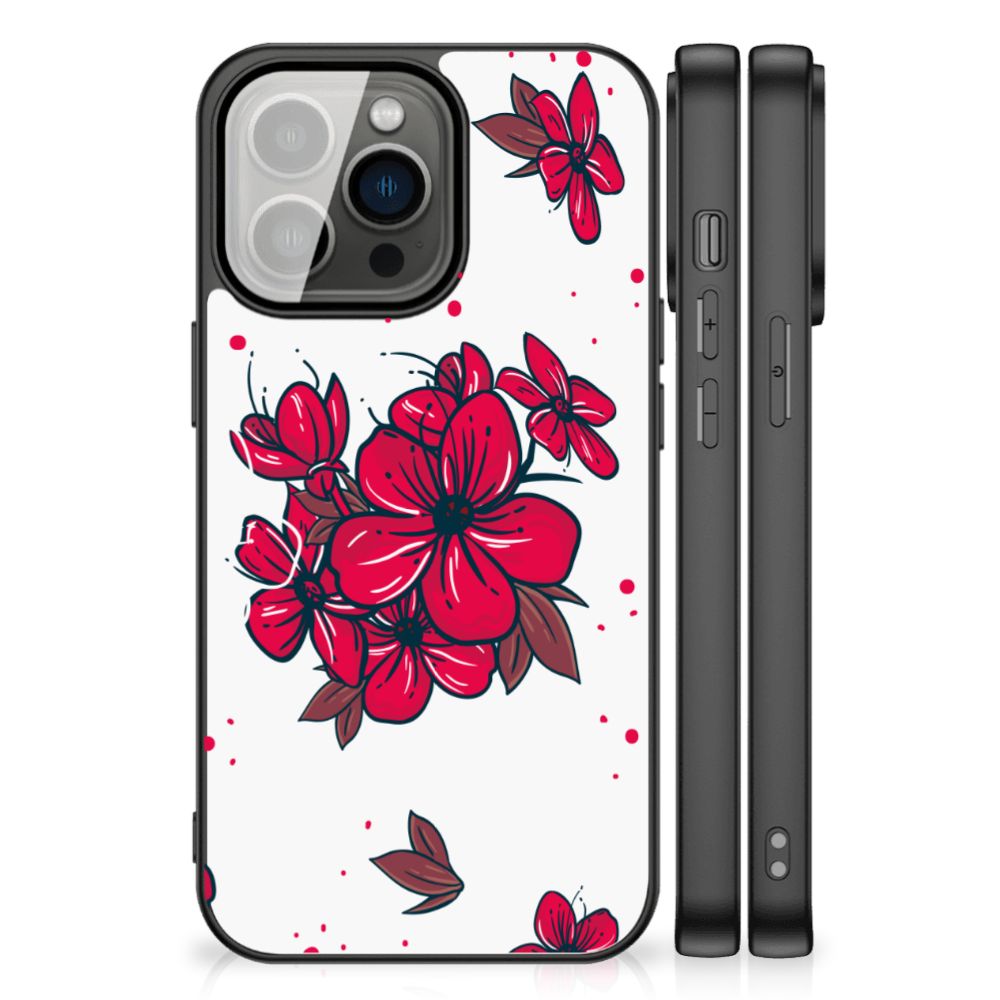iPhone 13 Pro Bloemen Hoesje Blossom Red B2C Telecom