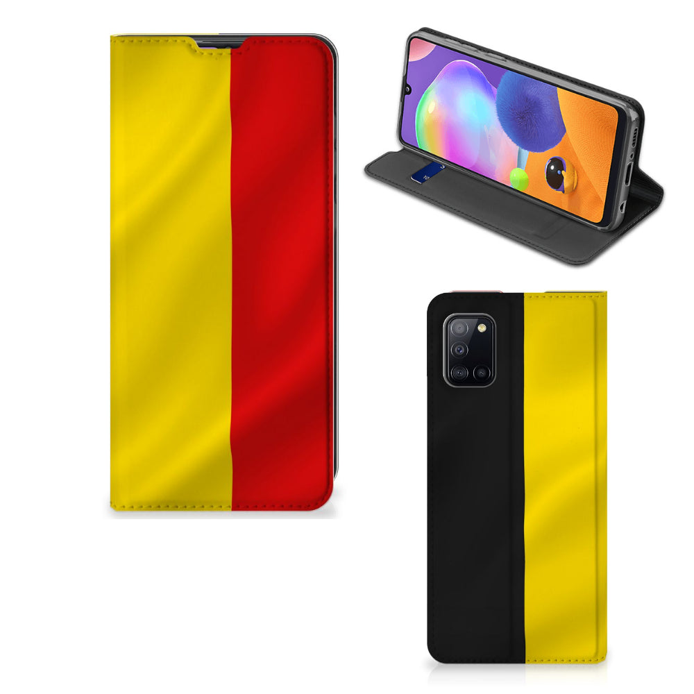 Samsung Galaxy A31 Standcase Belgische Vlag